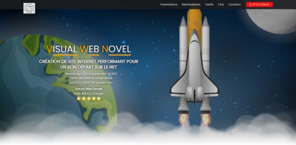 Découvrez Visual Web Novel, votre créateur de site internet pour les entreprises